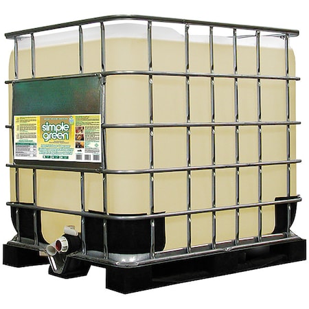 Simple Green Cleaner/Degreaser, 275 gal Tote, Liquid 3000000114275