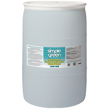 Simple Green Elim. de Incrustaciones de Cal, 55 gal. 1700000150155