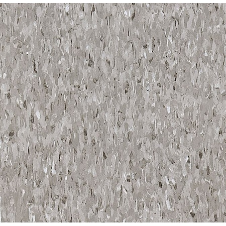 Armstrong Vinyl Floor Tiles, 12 in W, Field Gray 51927031