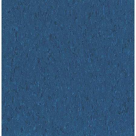 Armstrong Vinyl Floor Tiles, 12 in W, Gentian Blue, PK45