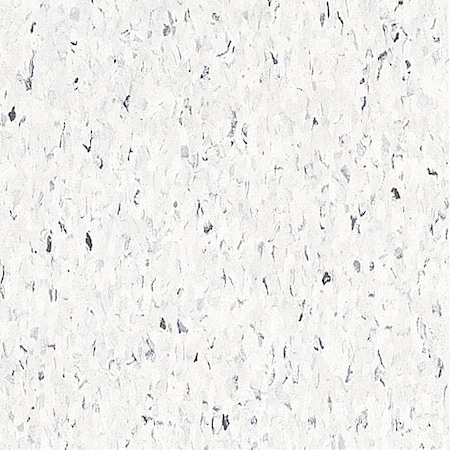 Armstrong Vinyl Floor Tiles, 12 in W, Cirque White 52513031