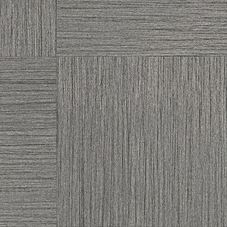 Armstrong Vinyl Floor Tiles, 6 in W, Heather J5262821