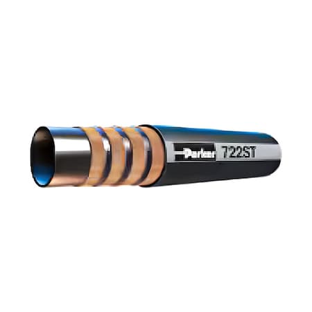Parker Hydraulic Hose, 2" I.D, 10 ft. L 722TC-32-010