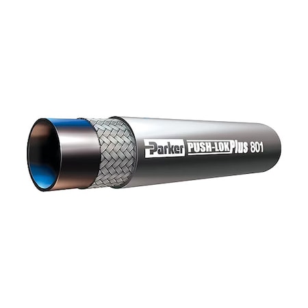Parker Hydraulic Hose, 1/2" I.D, 25 ft. L 801-8-GRA-025