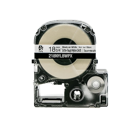 Epson Label/RibbonCartridge, White, Matte, 3/4inW 824KK8