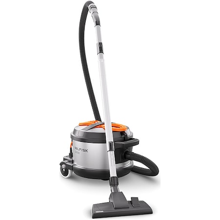 Nilfisk Canister Vacuum, 13 in H, 15 3/8 in W 107420770