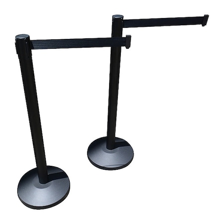 Zoro Select Belt Barrier System, 10 ft Length, Not Applicable Post Height, No Legend 826YK6