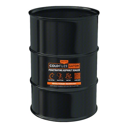 Perma-Patch Crack Filler, Drum, Black, ColdFuze Gator PP-CF-GATOR55