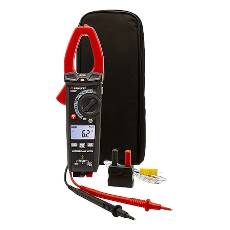 Triplett DigitalClampMeter, TRMS, 600A, 1000VAC CM600-NIST