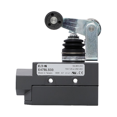 Eaton Snap Action Switch, Aluminum, Nylon E47BLS33D
