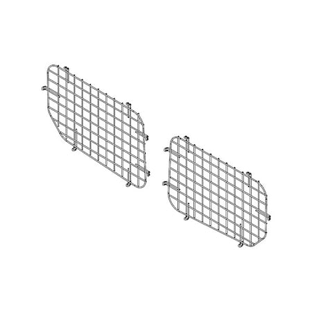 Weather Guard Van Window Screen, Steel, Black 88056
