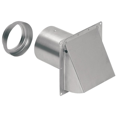 Broan-Nutone Cap, 6-1/2"x6-1/2", Aluminum 885AL