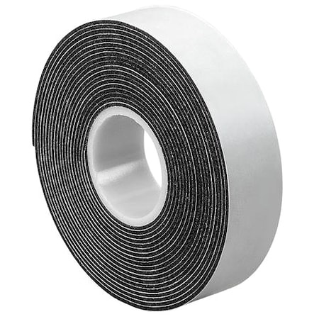3M Double-Sided Foam Tape, 1 in W, 36 yd L, 1/16 in, Polyethylene Foam, Double-Sided VG-516B
