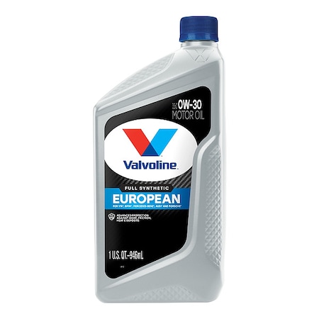 Valvoline VAL EURO FULL SYN 0W-30 6/1 QT 893931