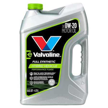 Valvoline VAL HYBRID FULL SYN 0W20 3/5 QT 898664