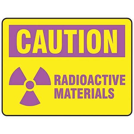 Brady Safety Label, 3 1/2 in H, 5 in W, Vinyl, Horizontal Rectangle, 17999LS, PK10 17999LS