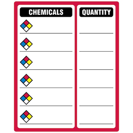 Brady NFR Hazard Rating Sign, 15 in Height, 12 in Width, Rectangle 30676