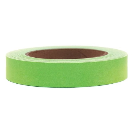 Roll Products Masking Tape, 1 in W x 60 yd L, 6 mil Thick, Green, Rubber Adhesive 23023G