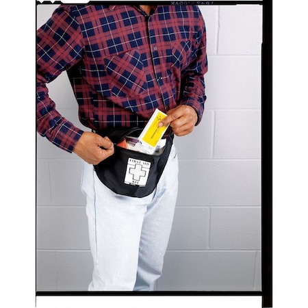 Top Safety First Aid Fanny Pack Biohazard Kit 640-029LS