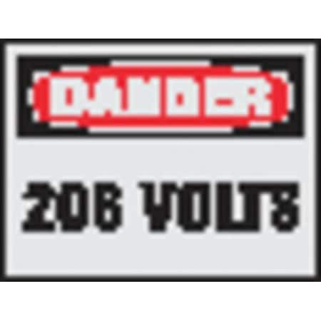 Brady Label, 3-1/2 In. H, 5 In. W, PK8 21009LS