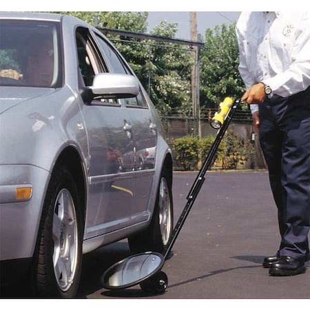 See All Industries Inspection Mirror, Outdoor Flat, 18in dia DUC-18F