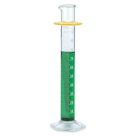 Kimble Chase Graduated Cylinder, 1000mL, Glass, Clr, PK4 20024-1000