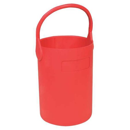 16-inch Red Laboratory Bottle Carrier - Safety Tote For Acid & Solvent Containers