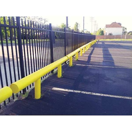 Ideal Shield Guard Rail, 10 ft. L, 14-3/4 In. H HGR-1-120-14 3/4-C-12
