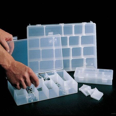Unimed Midwest Compartment Box with 1 compartments, Polypropylene T3ID118715
