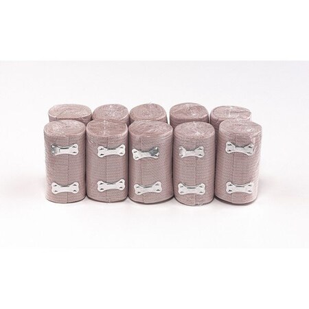 Hartmann-Conco Bandage, Elastic, 3 In x 4-1/2Yds, PK10 33300000