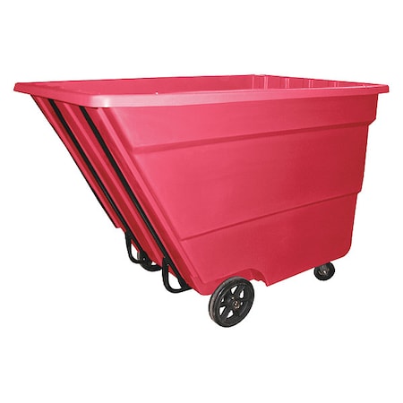 Zoro Select Tilt Truck, Medium-Duty, 2-1/4 cu. yd., Red 2.2CU-S  RED