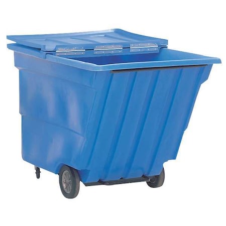 Zoro Select Tilt Truck, 74 in, 51 in, Blue, 2,000 lb 2.2CU-S  BLUE