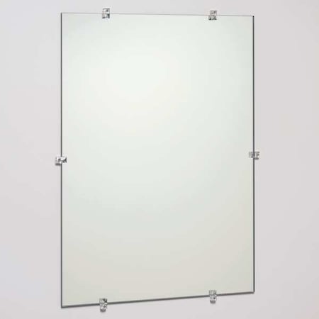 See All Industries 18 in "H x 12 in "W, Frameless Mirror, Glass G1218G