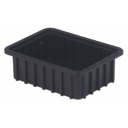 Lewisbins Polyethylene, Divider Box, Black, 10 3/4 in L, 3 1/2 in H DC1035-SXL BUY 16S