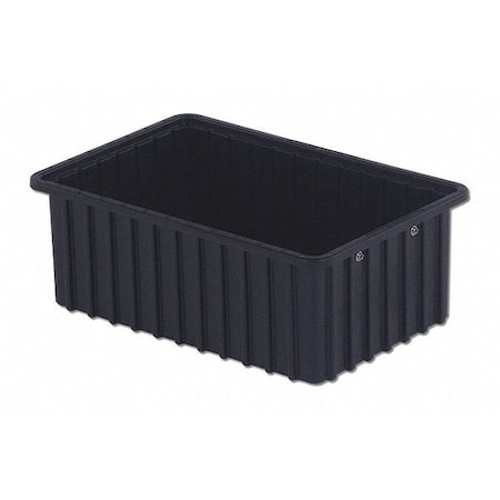 LEWISBINS Divider Box, Black, Polyethylene, 16 1/2 in L, 11 in W, 6 in H DC2060-SXL    BUY 8S