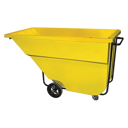 Zoro Select TiltTruck, 69in, 31-1/2in, Yellow, 1,400lb 1.1CU-S YELLOW