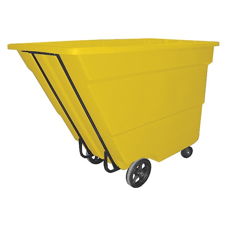 Zoro Select Tilt Truck, Medium-Duty, 1-3/4 cu. yd., Ylw 1.7CU-S YELLOW