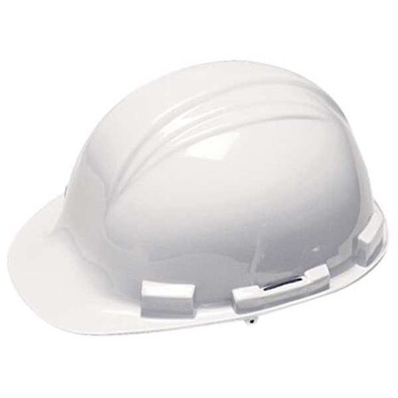 North Hard Hat, Peak A79, Polyethylene, 4 Point Type 1, Class E, White A79010000