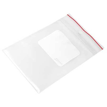 Minigrip Reclosable Bag, Zip Seal, 5 in L, 3 in W, 4 mil Thick, Low Density Polyethylene (LDPE), Clear MGRL4WH0305