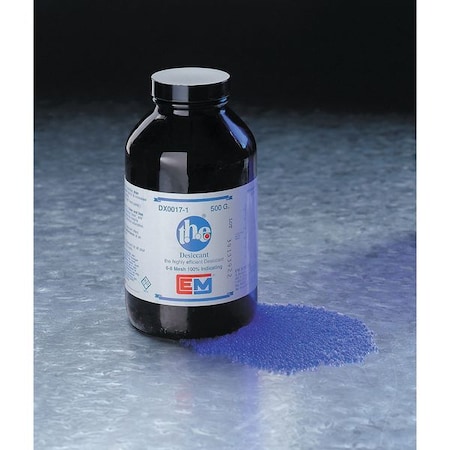 Emd Desiccant, Glass Bottle, 7 oz. 4YMX1