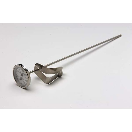 Tel-Tru Bimetal Therm, 1-3/4 In Dial, -10to110C GT100R-12/16121274