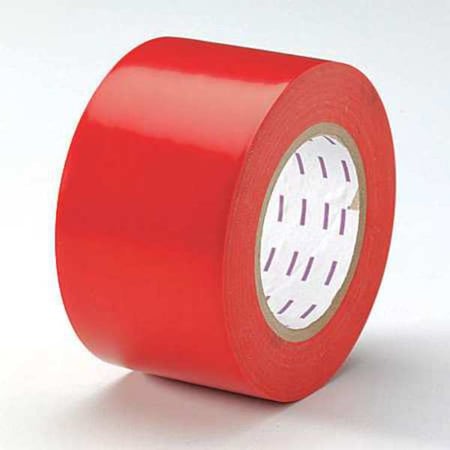 ZORO SELECT Hazard Marking Tape, Roll, 3In W, 180 ft. L 8A384