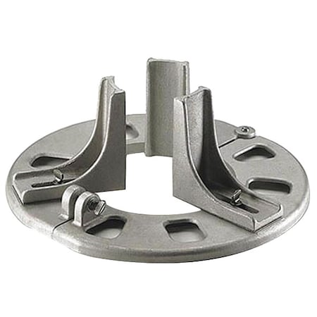 Troemner Adjstbl Sngl Cylndr Stnd, 7-1/2In H, Alum 30400019