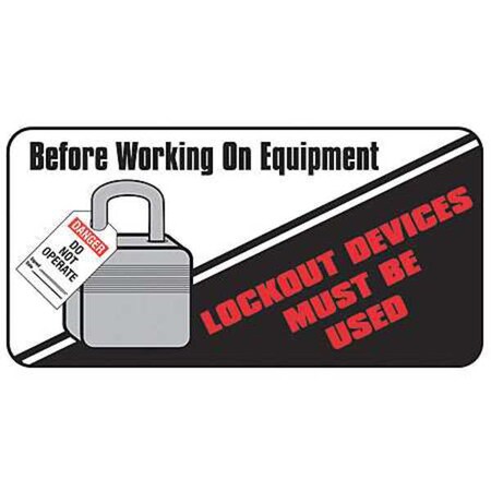 Brady Reminder Label, 2 In. H, 4 In. W, PK25, 17742LS 17742LS
