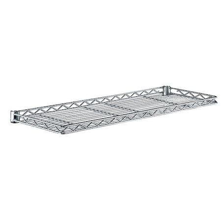 Metro Cantilever Shelf, 12"D x 36"W x 1-1/4"H, Chrome 1236CSNC