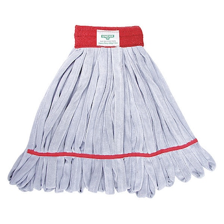 Unger 6 in Tube Wet Mop, 16 oz Dry Wt, Quick Change Connection, Cut-End, Red, Microfiber, ST45R ST45R