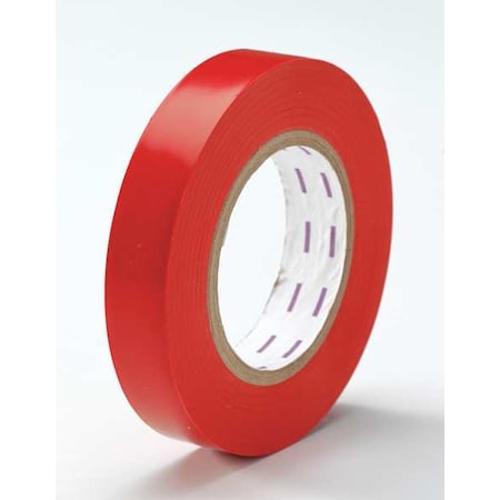 ZORO SELECT Hazard Marking Tape, Roll, 1In W, 180 ft. L 8A382