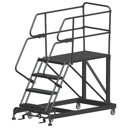 Ballymore Roll Work Platform, Steel, Single, 40 In.H SEP4-3648