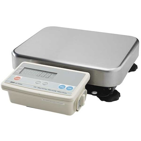 A&D Weighing Digital Compact Bench Scale 60 lb./30kg Capacity FG-30KBM