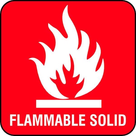 Harris Industries Label, 7/8 In. W, 7/8 In. H, PK500, LB132330 LB132330